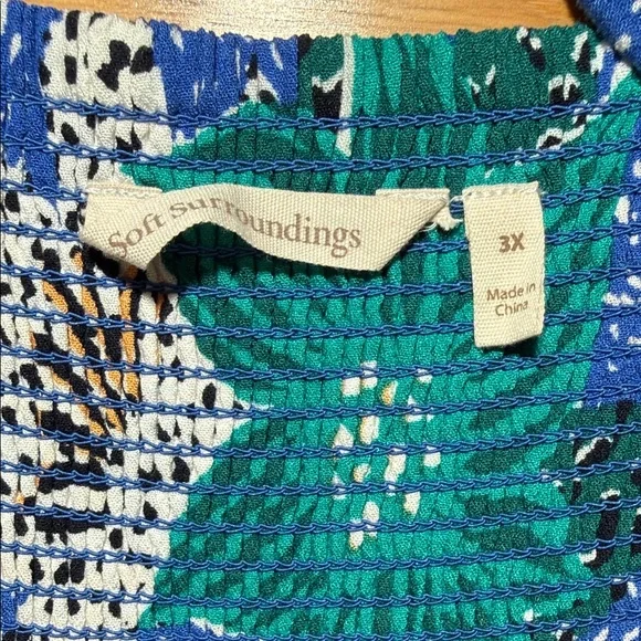 Soft Surroundings Simona Floral Maxi Dress - Picture 7 of 8